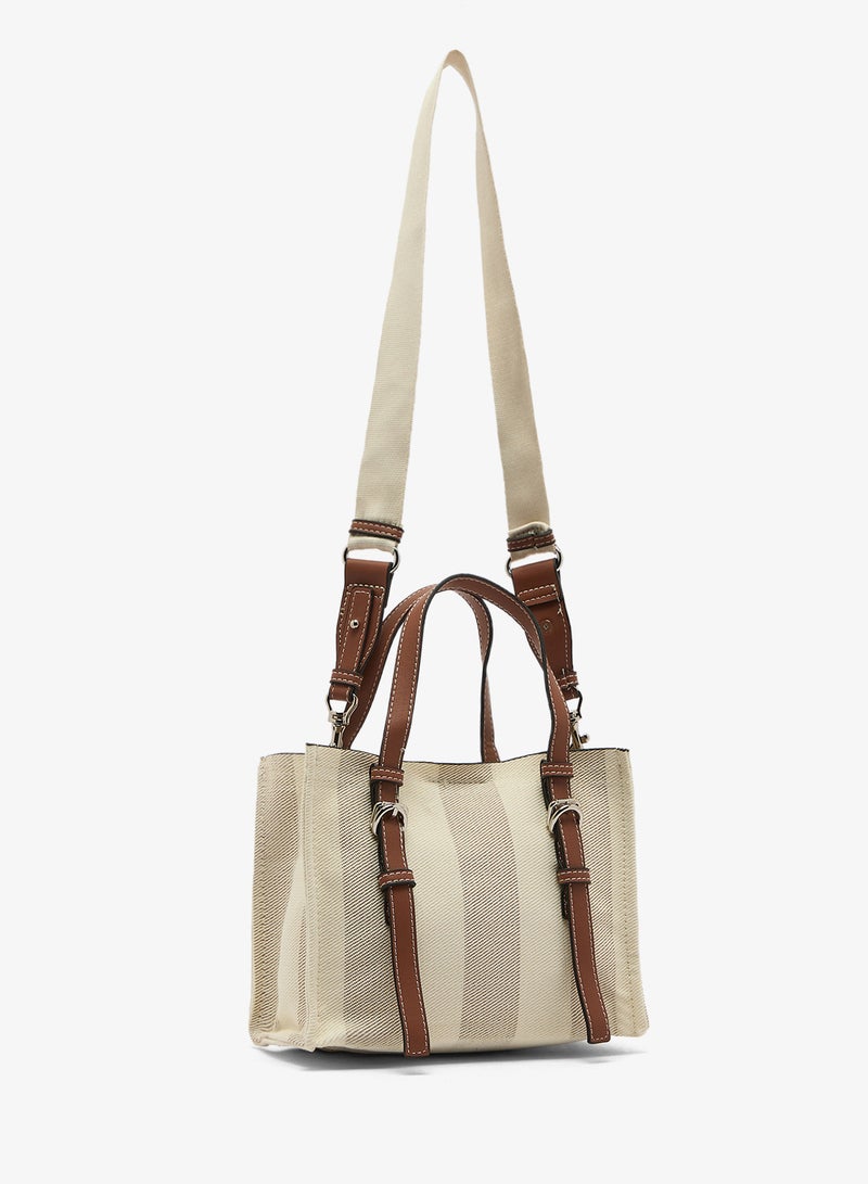 ايلا حقيبة يد علوية منظمة بحزام - Image 2